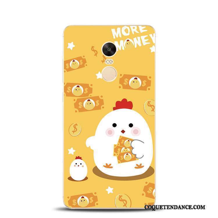 Redmi Note 4x Coque Support Haute Rose Rouge Poulet