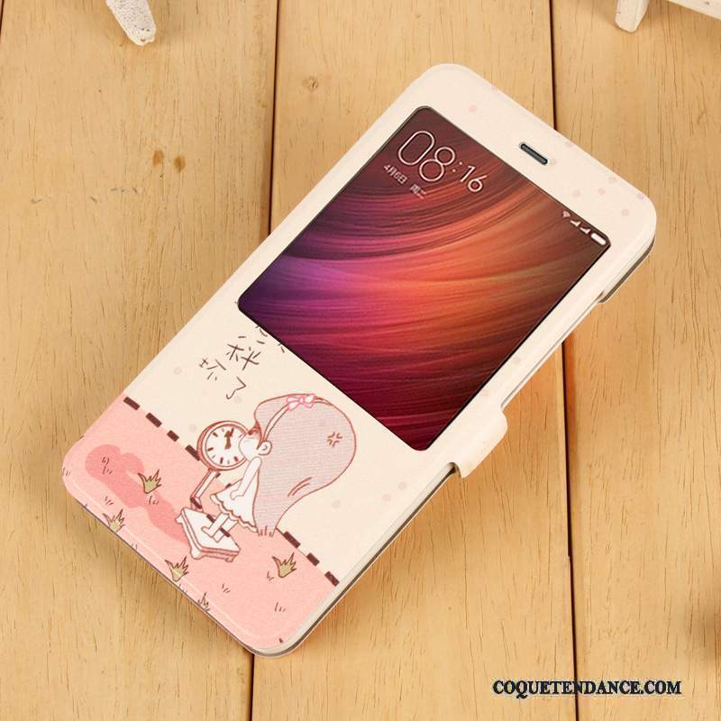 Redmi Note 4x Coque Étui Clamshell Incassable Rouge Violet