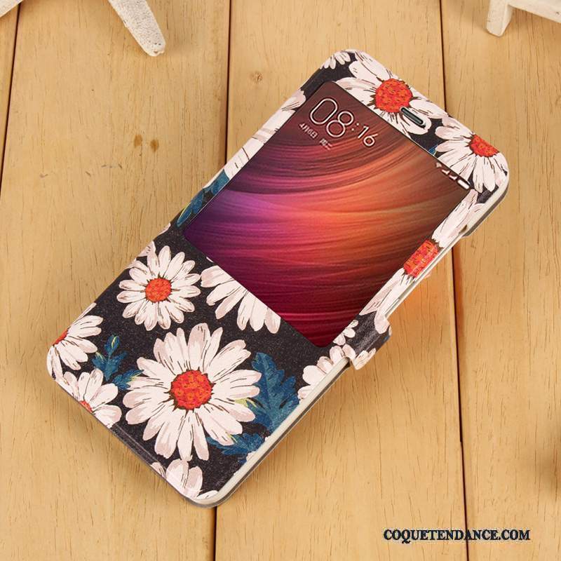 Redmi Note 4x Coque Étui Clamshell Incassable Rouge Violet