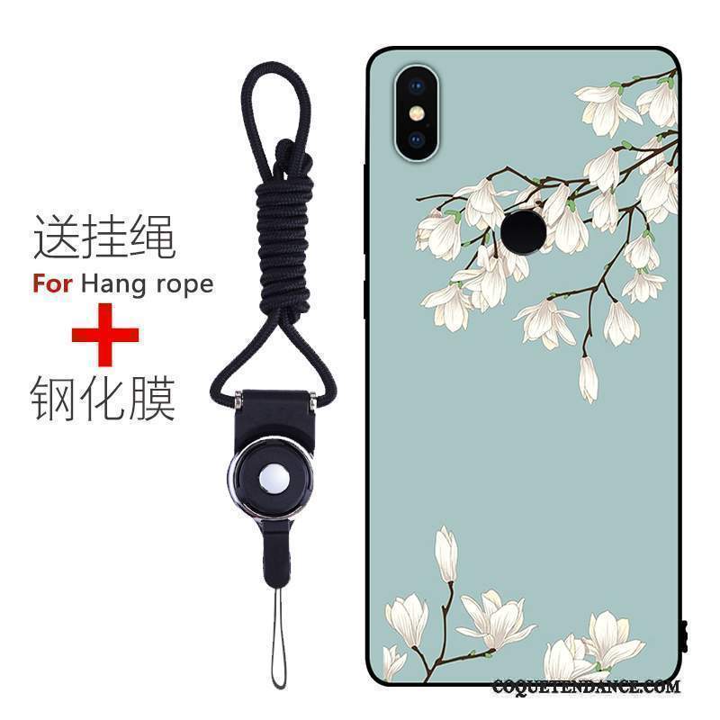 Redmi Note 5 Coque Fluide Doux Silicone Incassable Rouge Étui