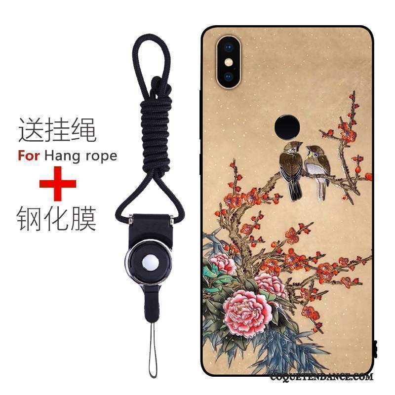 Redmi Note 5 Coque Fluide Doux Silicone Incassable Rouge Étui