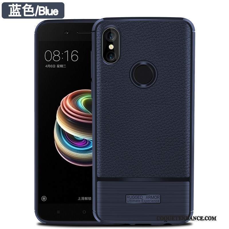 Redmi Note 5 Coque Fluide Doux Tout Compris Rouge Silicone De Téléphone