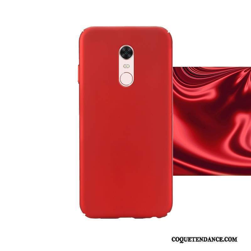 Redmi Note 5 Coque Orange Protection Rouge Étui Difficile