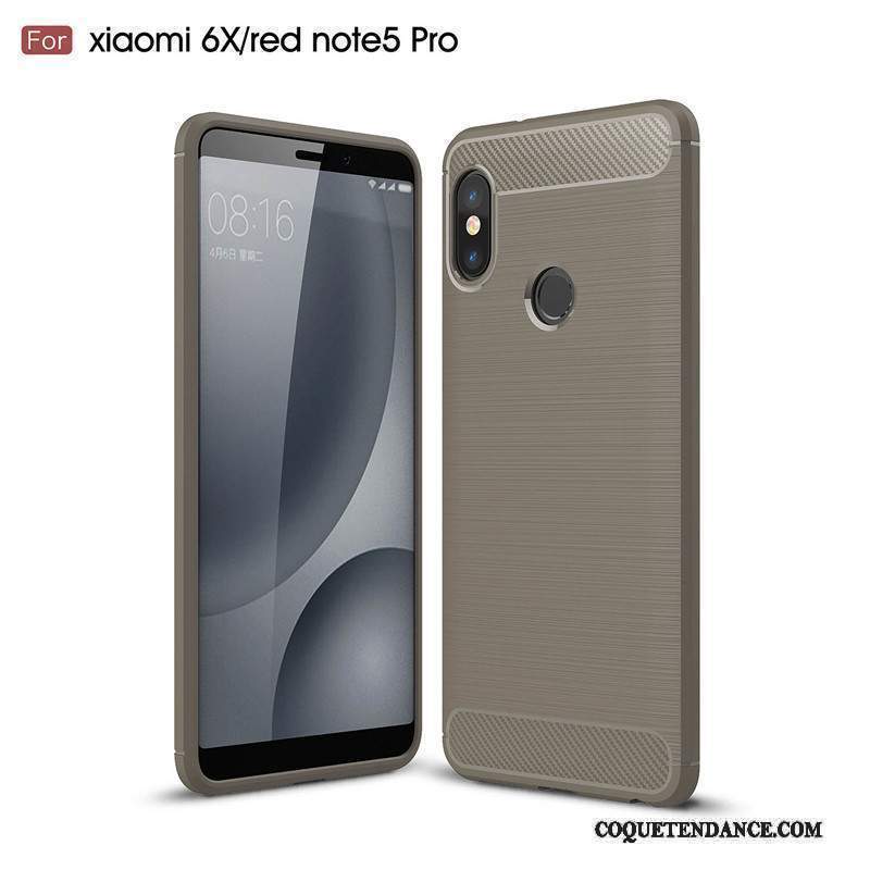 Redmi Note 5 Pro Coque De Téléphone Fluide Doux Protection Petit Silicone