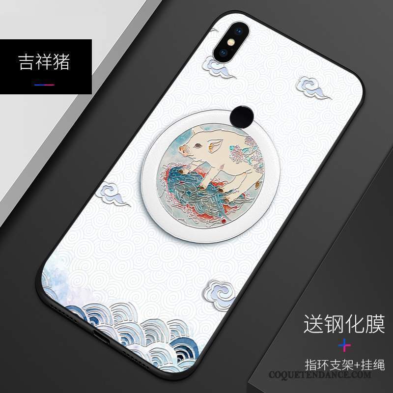 Redmi Note 5 Pro Coque Gaufrage Protection Personnalisé De Téléphone Délavé En Daim