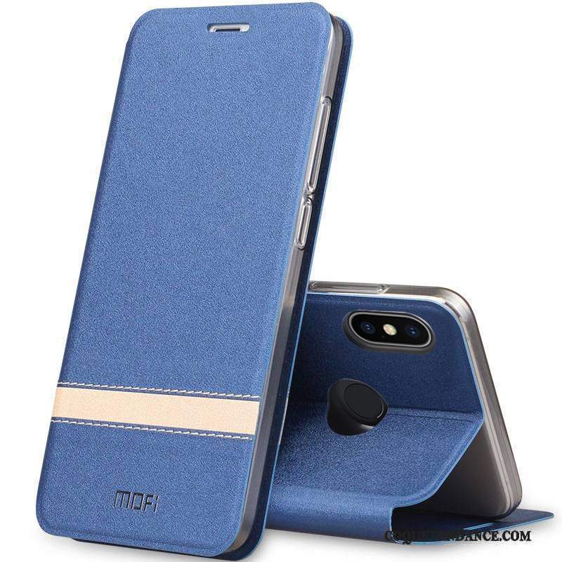 Redmi Note 5 Pro Coque Or Protection Tout Compris Étui En Cuir Silicone