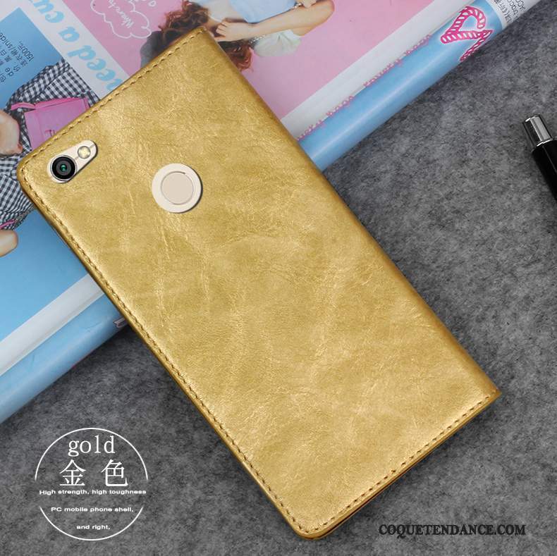Redmi Note 5a Coque De Téléphone Protection Incassable Or Rouge