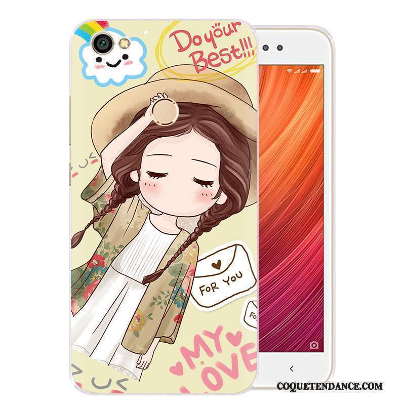 Redmi Note 5a Coque Dessin Animé Petit De Téléphone Rouge Multicolore