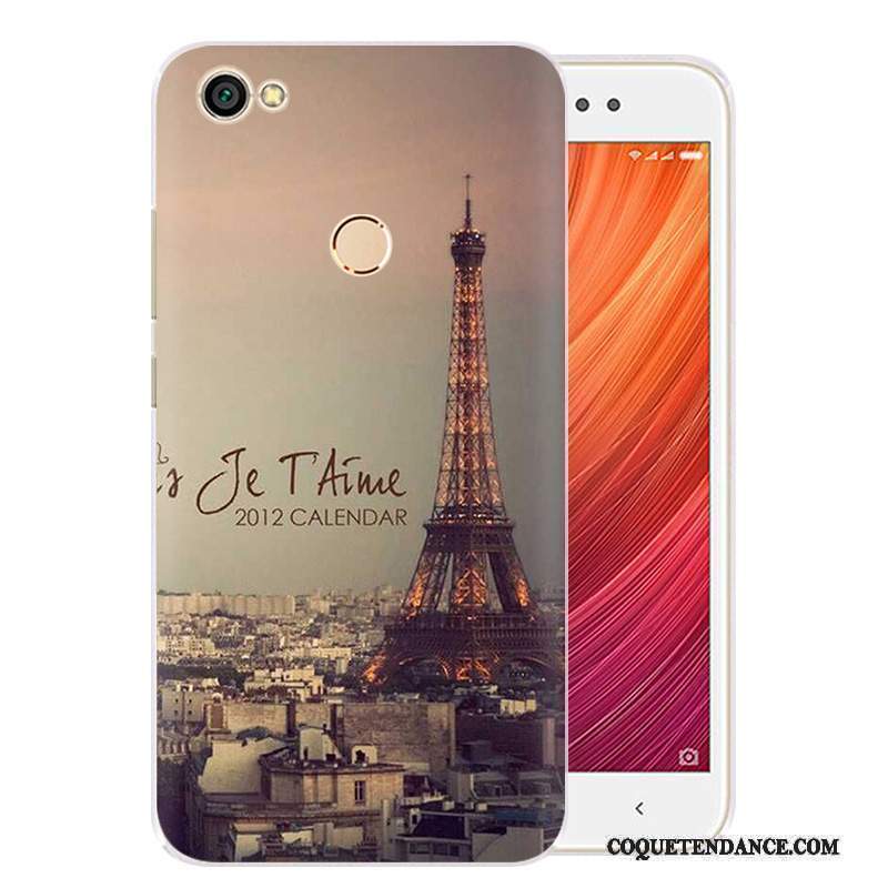 Redmi Note 5a Coque Dessin Animé Petit De Téléphone Rouge Multicolore