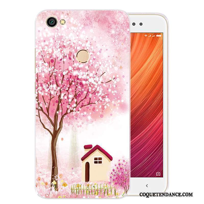 Redmi Note 5a Coque Dessin Animé Petit De Téléphone Rouge Multicolore