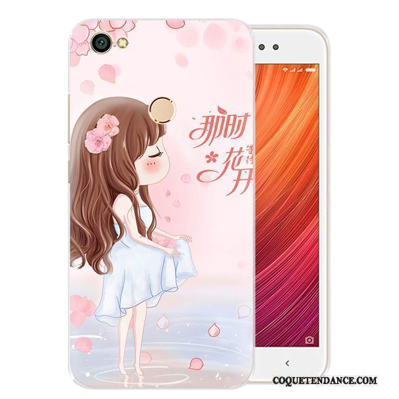 Redmi Note 5a Coque Dessin Animé Petit De Téléphone Rouge Multicolore