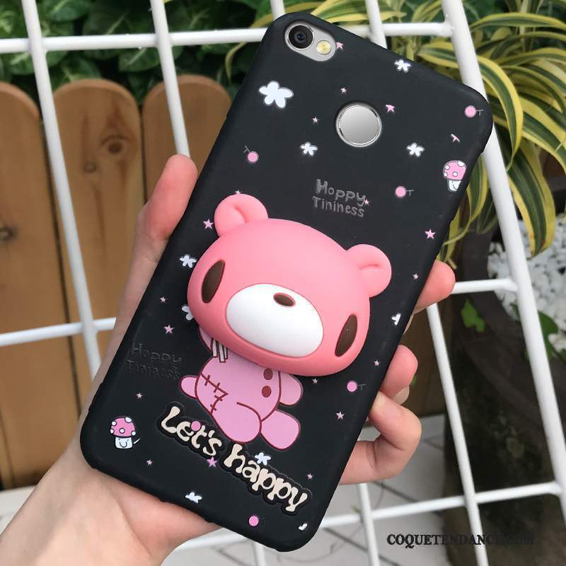 Redmi Note 5a Coque Haute Rouge Étui Petit Rose