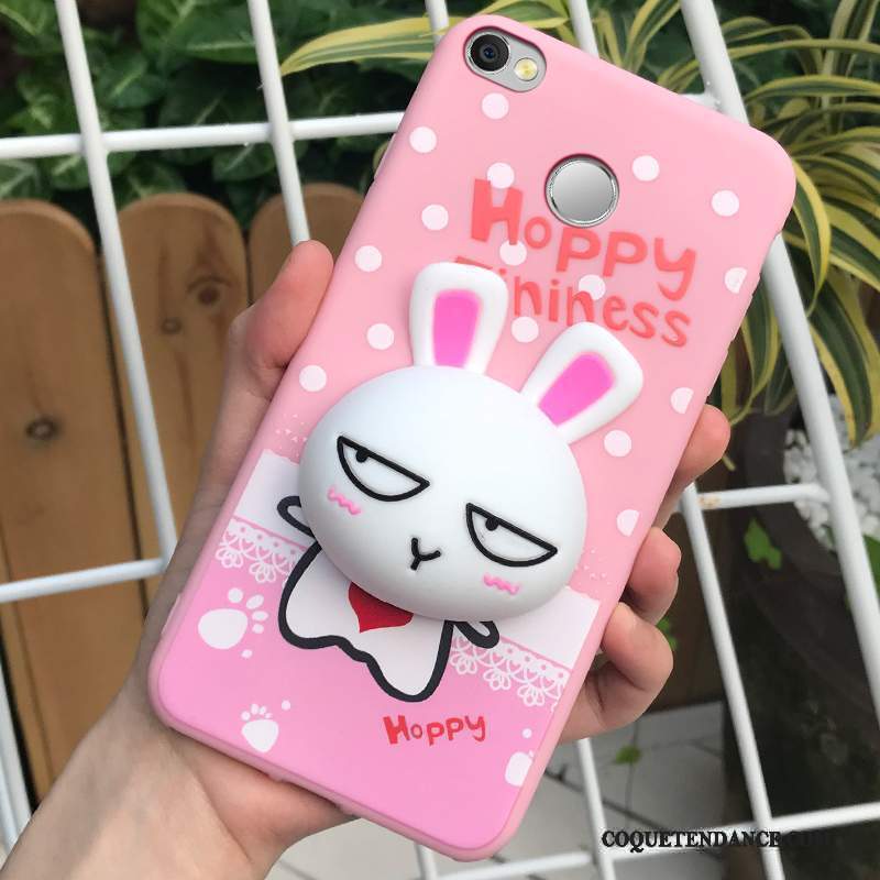 Redmi Note 5a Coque Haute Rouge Étui Petit Rose