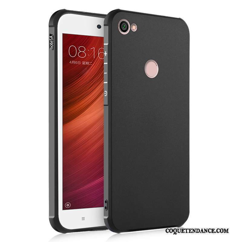 Redmi Note 5a Coque Incassable Protection Gris Silicone Étui