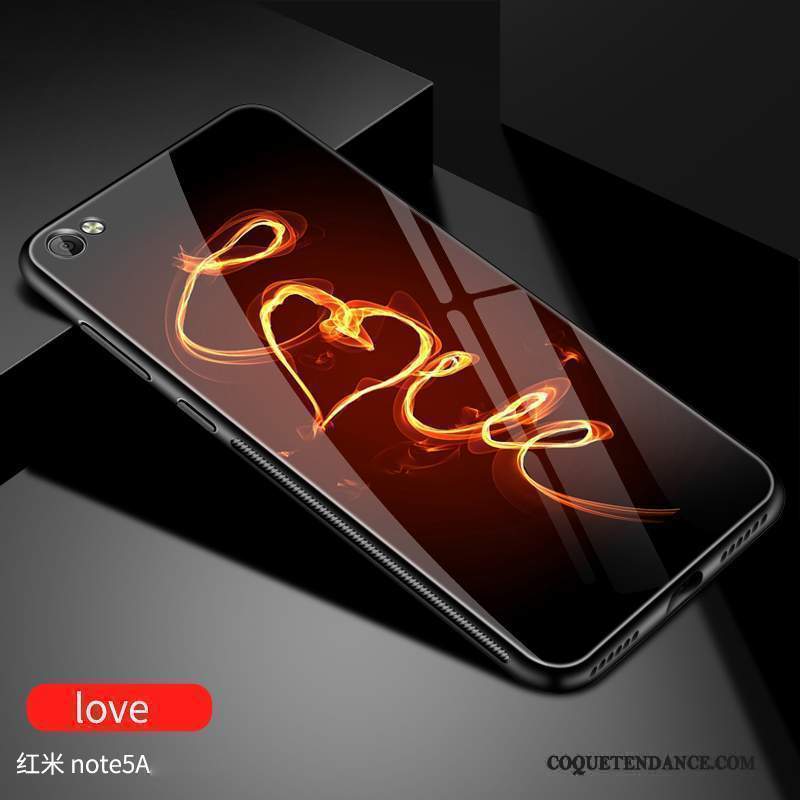 Redmi Note 5a Coque Incassable Tendance Silicone Étui Verre