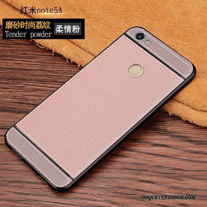 Redmi Note 5a Coque Ornements Suspendus Petit Rouge Fluide Doux Étui