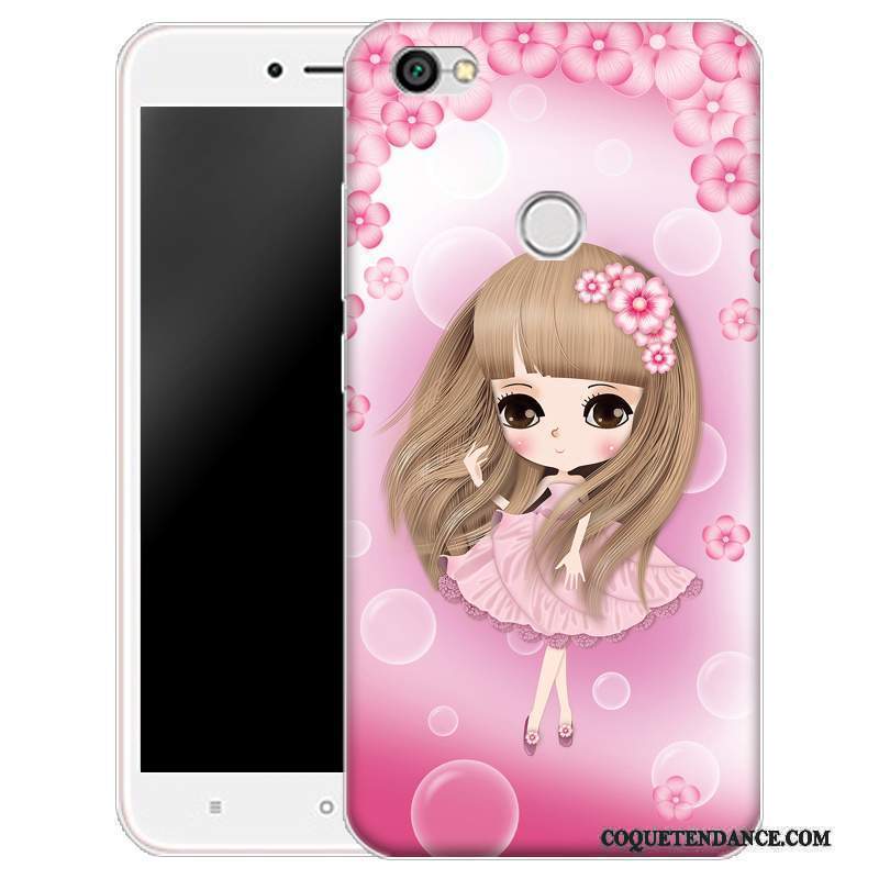 Redmi Note 5a Coque Petit Silicone Dessin Animé Étui Fluide Doux