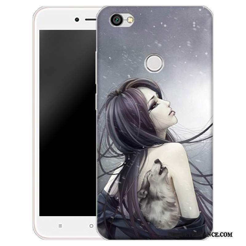 Redmi Note 5a Coque Petit Silicone Dessin Animé Étui Fluide Doux