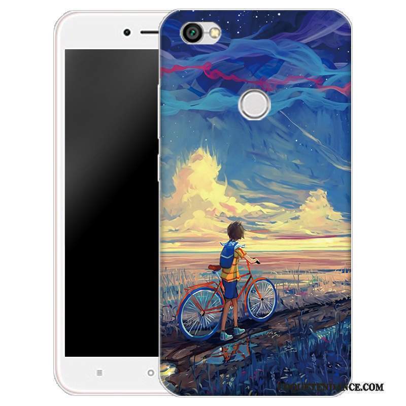 Redmi Note 5a Coque Petit Silicone Dessin Animé Étui Fluide Doux