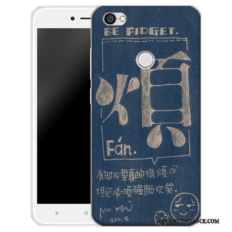 Redmi Note 5a Coque Petit Silicone Dessin Animé Étui Fluide Doux