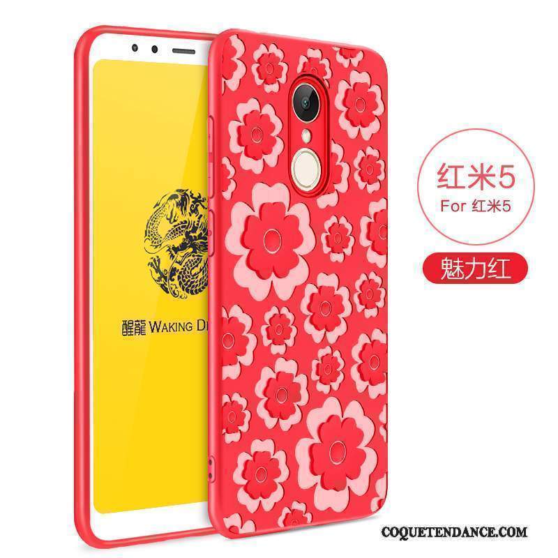 Redmi Note 5a Coque Protection Haute Rouge Incassable