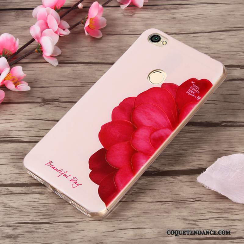 Redmi Note 5a Coque Silicone Rouge Étui Protection Petit