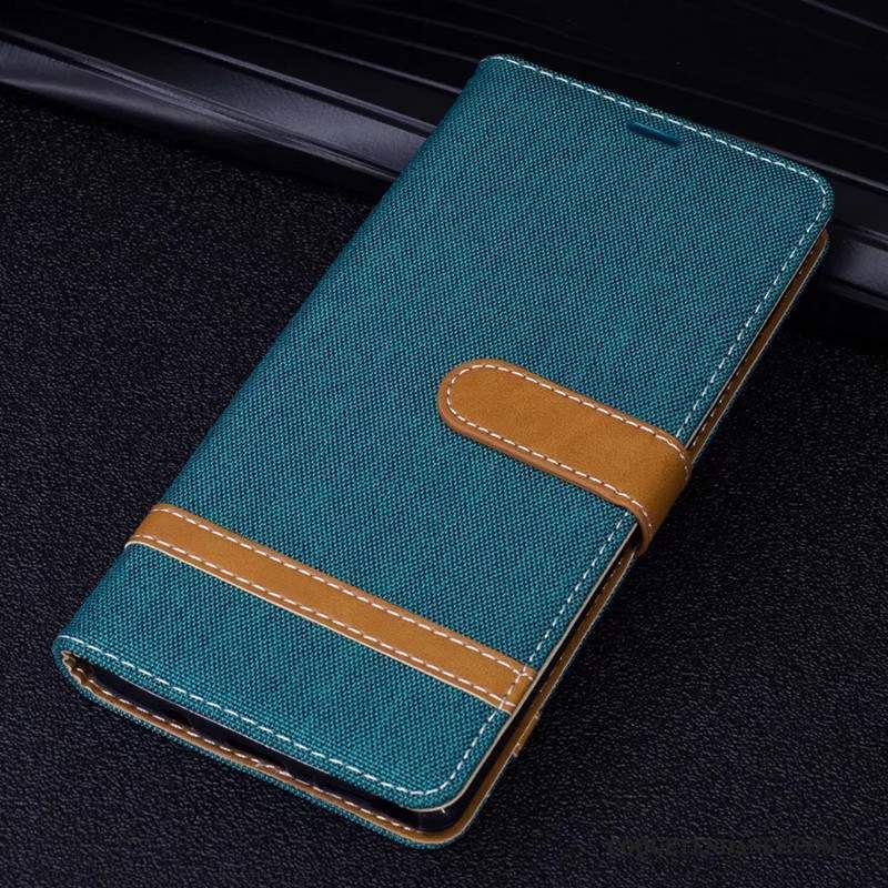 Redmi Note 5a Coque Étui En Cuir De Téléphone Noir Housse Support