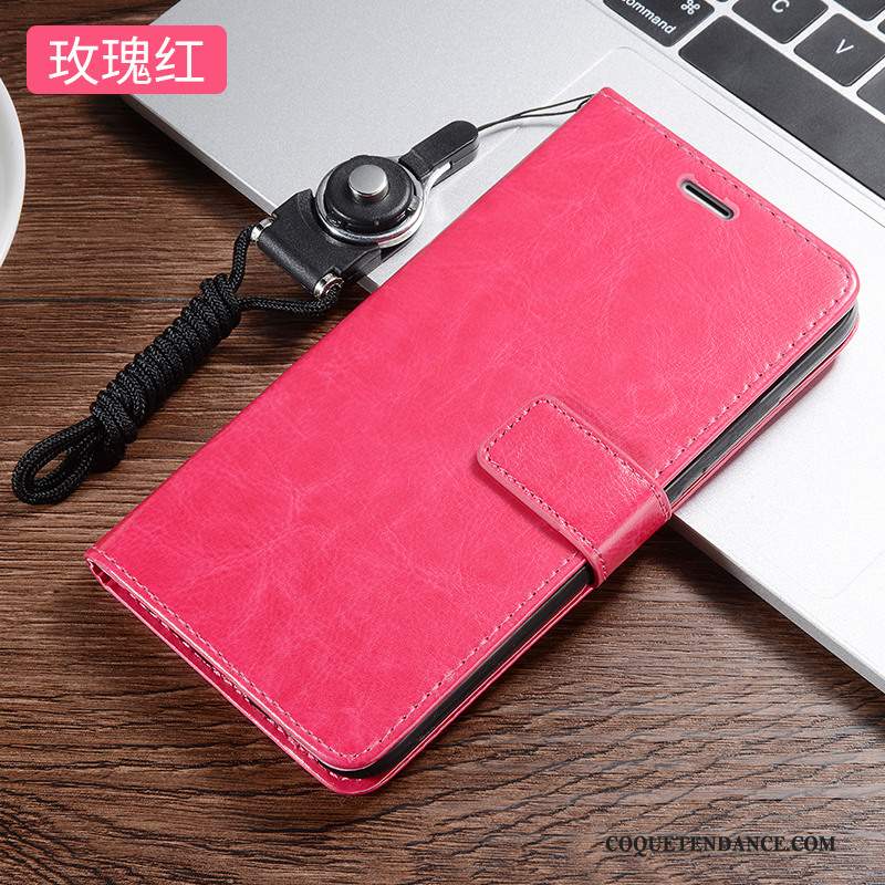 Redmi Note 6 Pro Coque Clamshell Petit Rouge Incassable