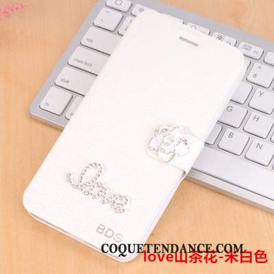 Redmi Note 6 Pro Coque Tout Compris Tendance Strass Personnalité Rouge