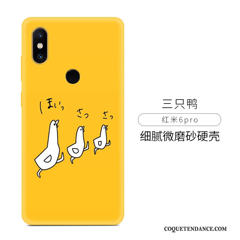 Redmi Note 6 Pro Coque Étui Rouge Personnalité Amoureux Tendance