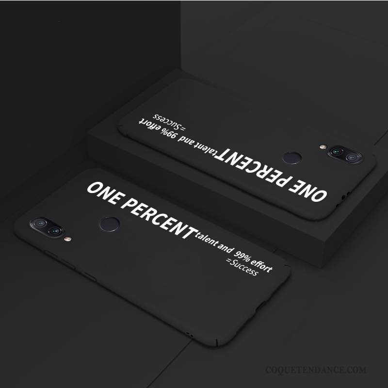 Redmi Note 7 Coque Créatif Simple Amoureux De Téléphone Délavé En Daim