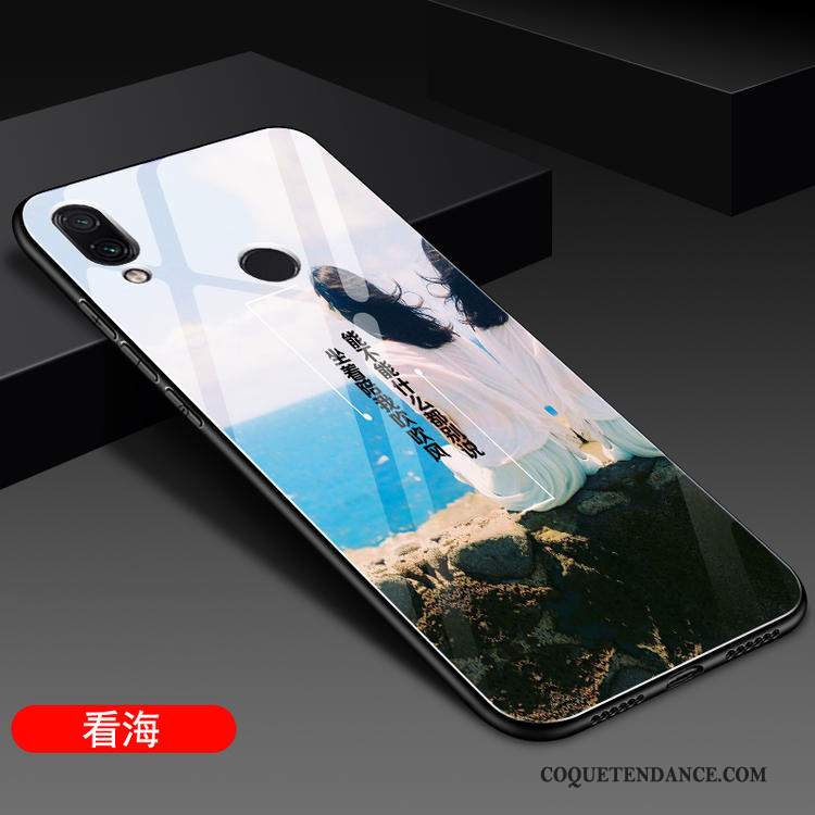 Redmi Note 7 Coque Miroir Nouveau Net Rouge Tout Compris Marque De Tendance