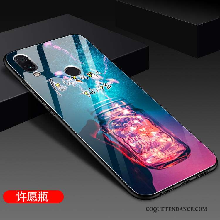 Redmi Note 7 Coque Miroir Nouveau Net Rouge Tout Compris Marque De Tendance