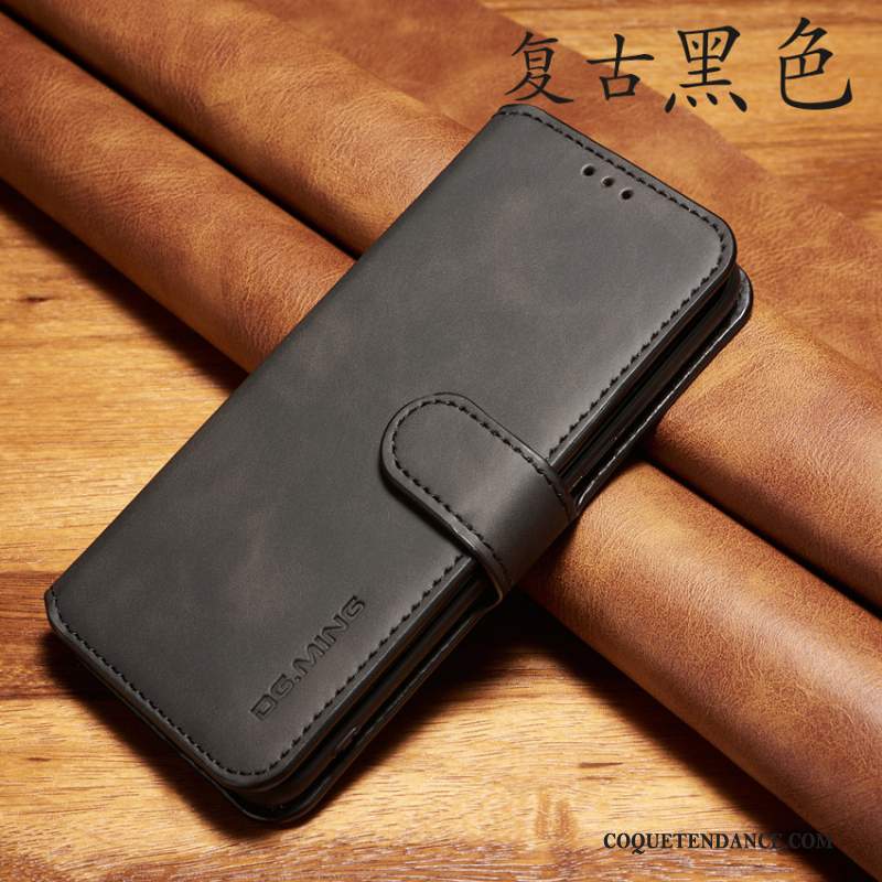 Redmi Note 7 Coque Étui Étui En Cuir Housse Protection Fluide Doux