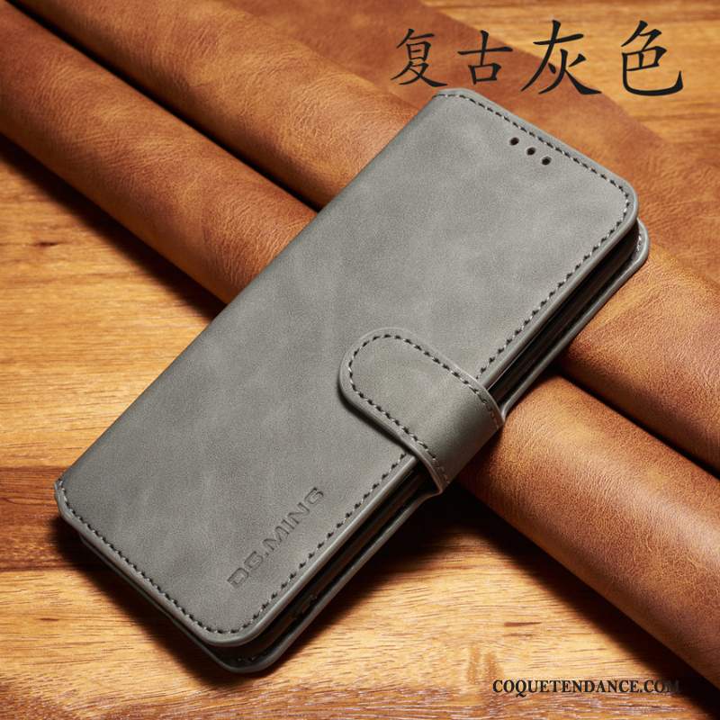 Redmi Note 7 Coque Étui Étui En Cuir Housse Protection Fluide Doux