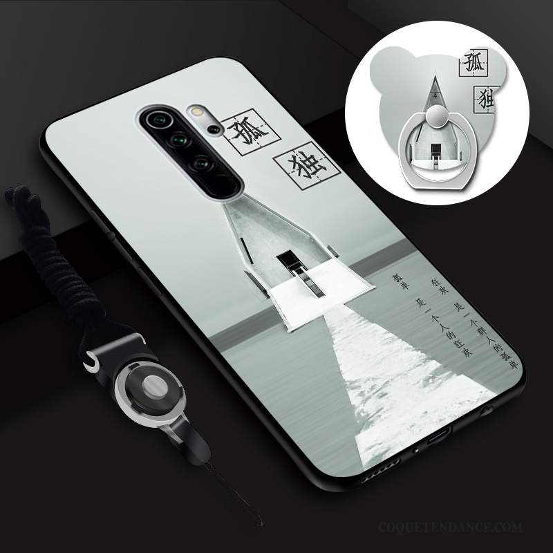 Redmi Note 8 Pro Coque Anneau Membrane De Téléphone Incassable Ornements Suspendus