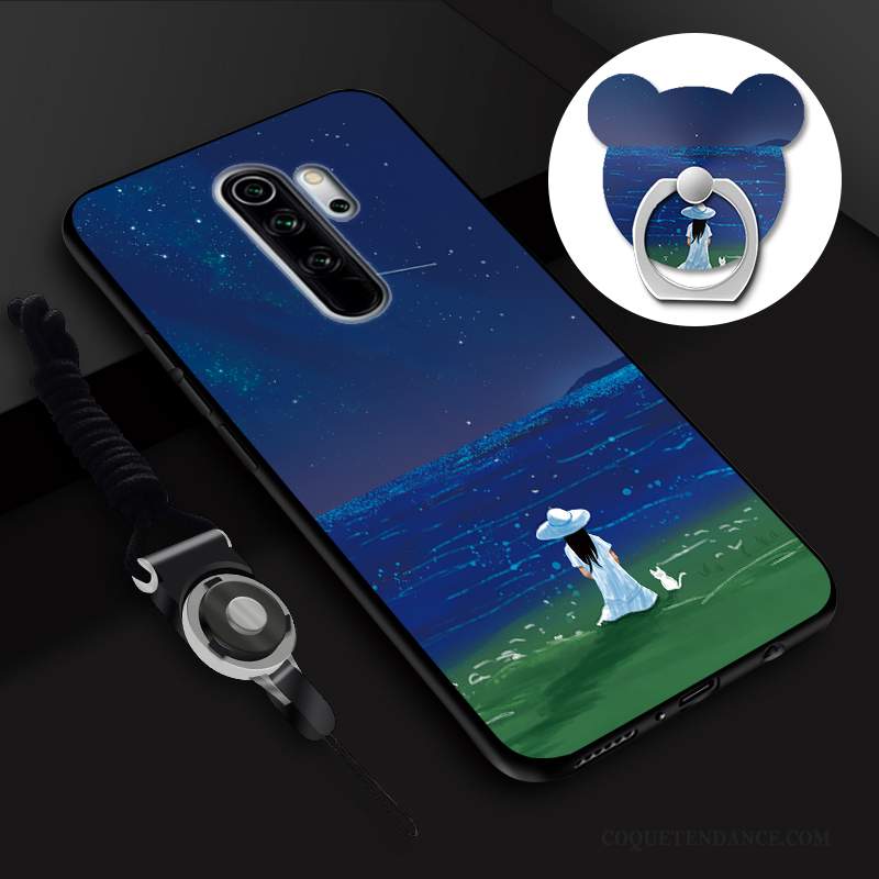 Redmi Note 8 Pro Coque Anneau Membrane De Téléphone Incassable Ornements Suspendus