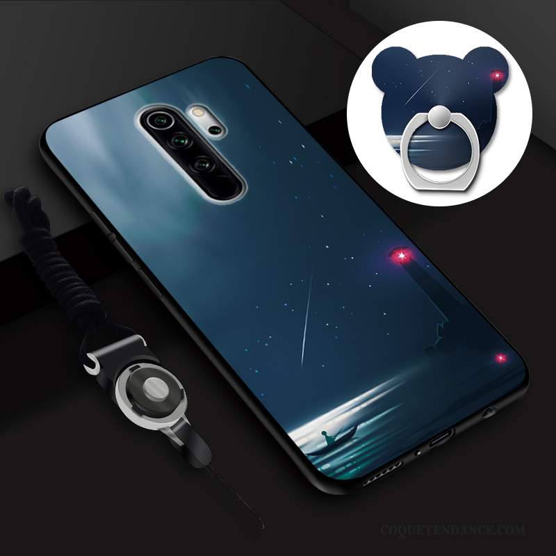 Redmi Note 8 Pro Coque Anneau Membrane De Téléphone Incassable Ornements Suspendus