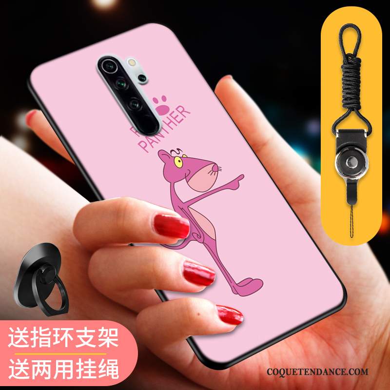 Redmi Note 8 Pro Coque De Téléphone Chat Incassable Étui Rouge