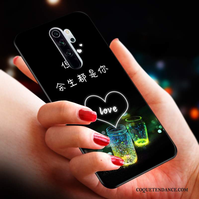 Redmi Note 8 Pro Coque De Téléphone Chat Incassable Étui Rouge