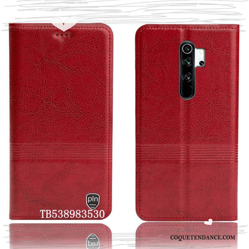 Redmi Note 8 Pro Coque Protection Rouge Étui Tout Compris Grand