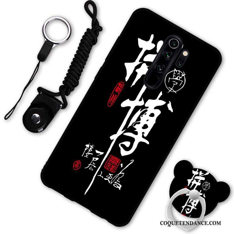 Redmi Note 8 Pro Coque Support Dessin Animé Rouge De Téléphone Ornements Suspendus