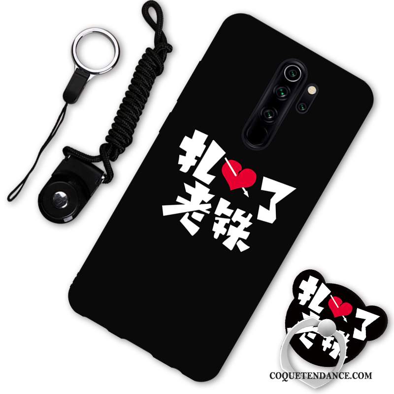 Redmi Note 8 Pro Coque Support Dessin Animé Rouge De Téléphone Ornements Suspendus