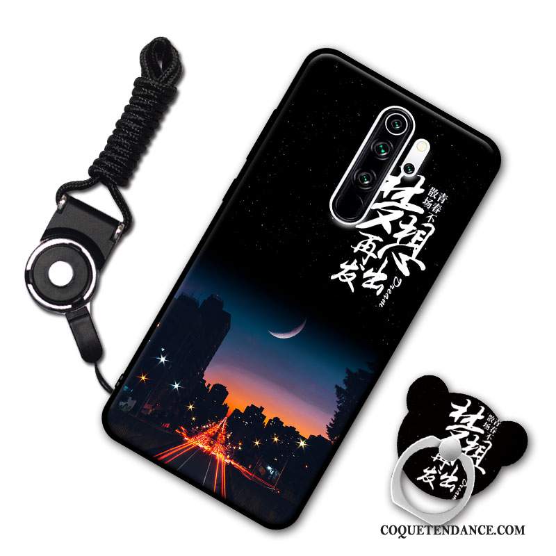 Redmi Note 8 Pro Coque Tendance Ornements Suspendus Support Fluide Doux Incassable