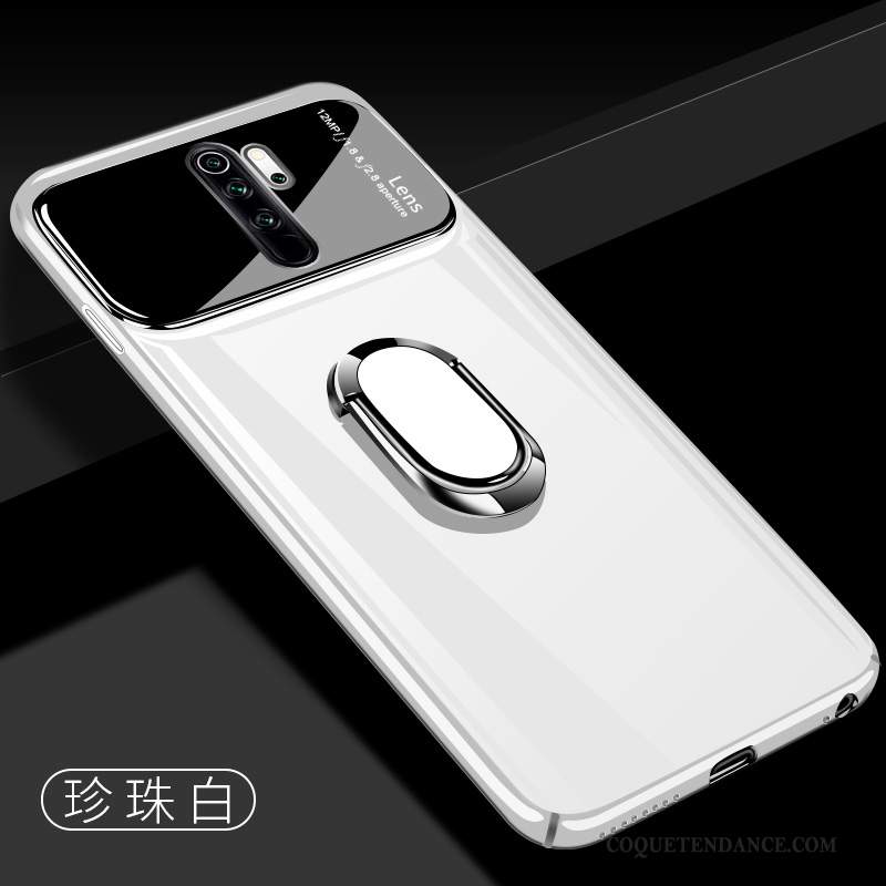 Redmi Note 8 Pro Coque Étui Blanc Noir Difficile Rouge