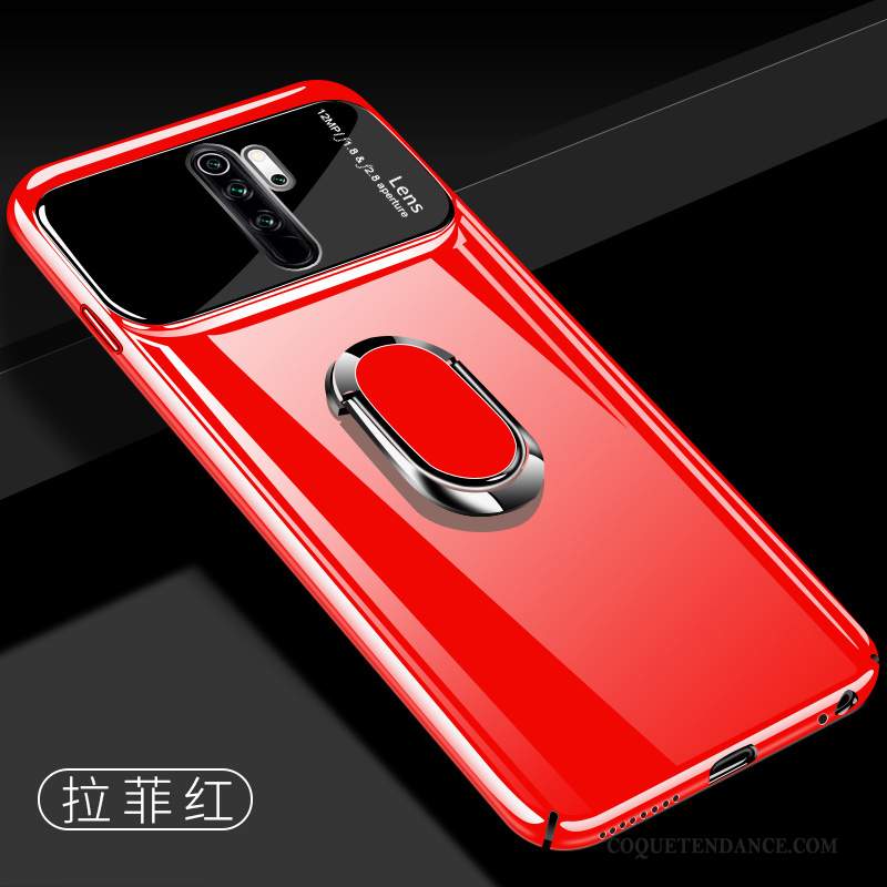 Redmi Note 8 Pro Coque Étui Blanc Noir Difficile Rouge