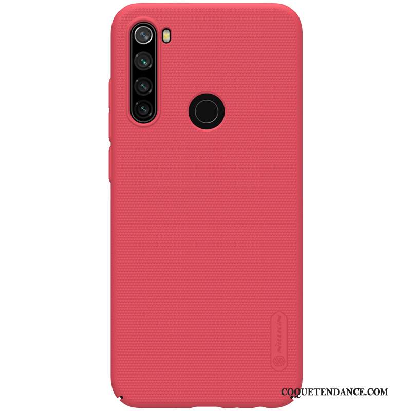 Redmi Note 8t Coque Petit Rouge Incassable Délavé En Daim