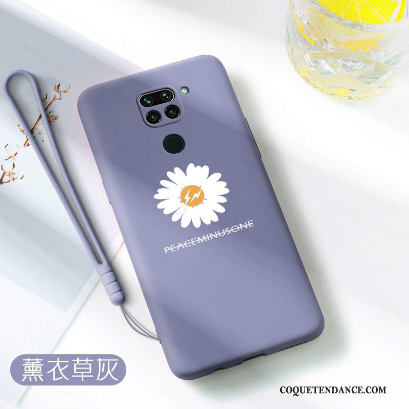 Redmi Note 9 Coque Nouveau Petite Marguerite Tout Compris Noir Créatif