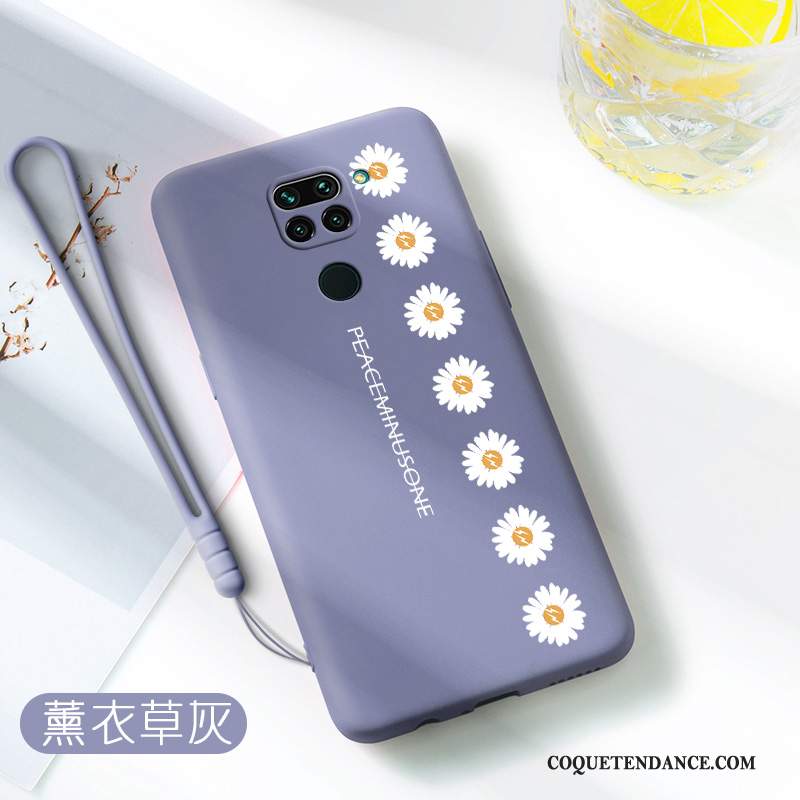 Redmi Note 9 Coque Nouveau Petite Marguerite Tout Compris Noir Créatif