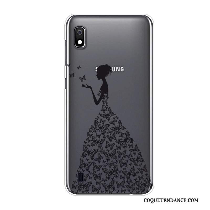 Samsung Galaxy A10 Coque Silicone Incassable Tendance Rouge De Téléphone